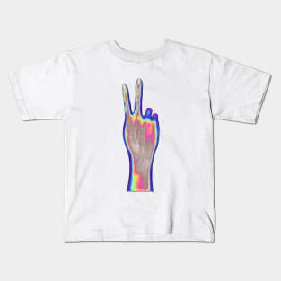 Holographic Backhand Kids T-Shirt